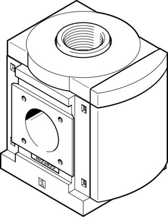 FESTO MS9-FRM-G-VS-Y Branching module