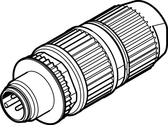 FESTO NECU-S-M12G3-HX-Q7 Plug
