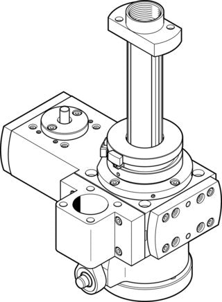 FESTO EHMB-25-200 Rotary/lifting modul