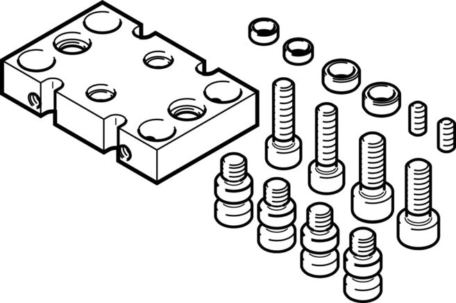 FESTO DHAA-G-E8-45-B11-25 Adapter kit