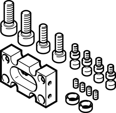 FESTO DHAA-G-G6-12-B11-16 Adapter kit