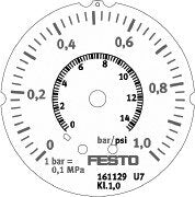 FESTO FMAP-63-1-1/4-EN Flanged precision pre