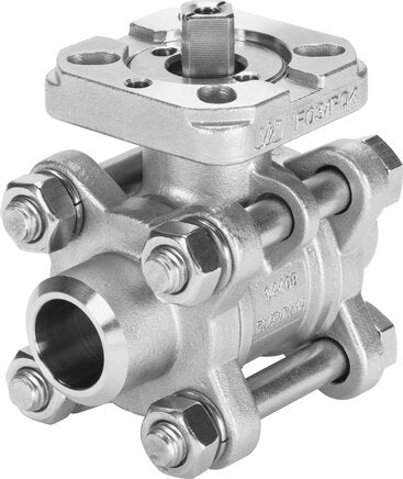 FESTO VZBA-3/4"-WW-63-T-22-F0304-V4# Ball valve
