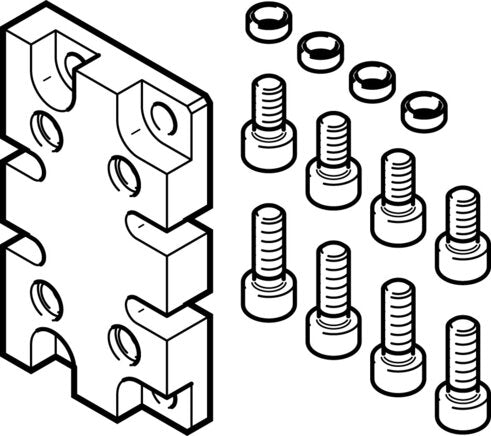 FESTO DHAA-G-G3-16-B11-20 Adapter kit