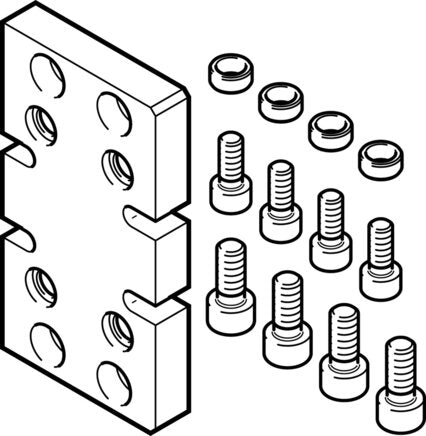 FESTO DHAA-G-G3-20-B11-25 Adapter kit
