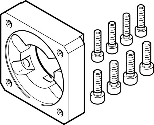 FESTO EAMF-A-38D-70A Coupling