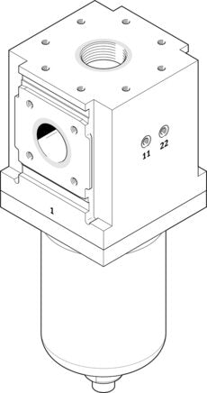 FESTO PFML-186-HP3-H-AST Filter