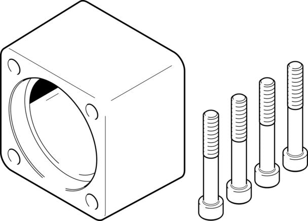 FESTO EAMK-A-D80-77A Coupling
