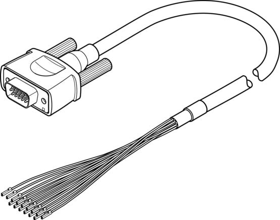 FESTO NEBC-S1H15-E-5.0-N-LE15 Plug