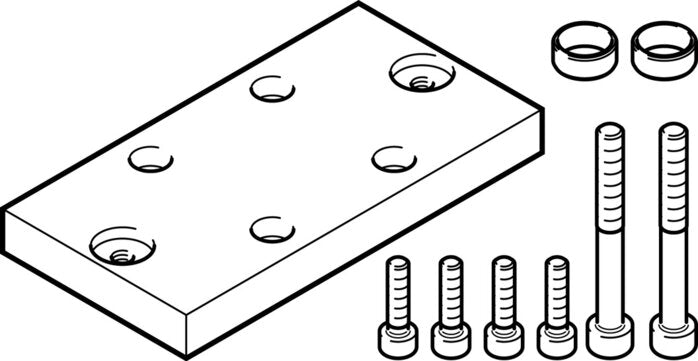 FESTO DHAA-D-E2-18/25-Q11-20 Screw