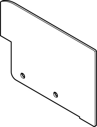 FESTO CPX-P-AB-IP Insulating plate