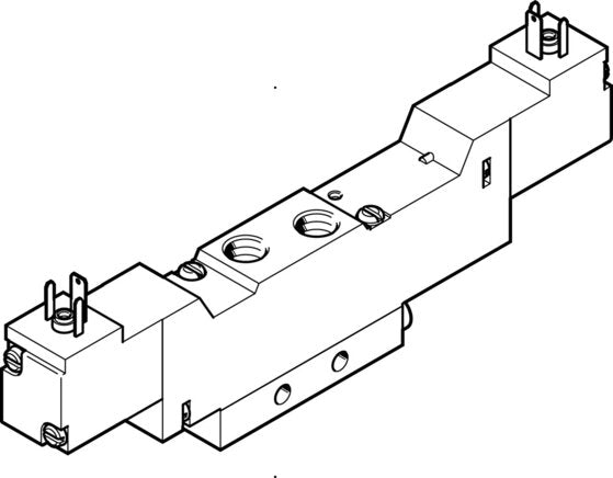 FESTO MEBH-5/3G-1/8-B-230AC Solenoid valve