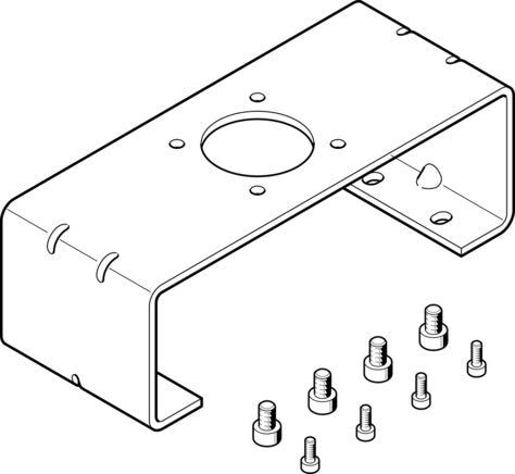 FESTO DARQ-K-P-A2-F05-30-R1 Coupling