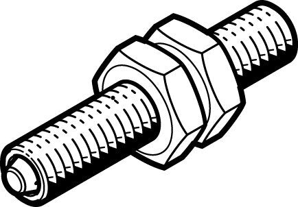 FESTO DYEF-M4-Y1 Shock absorber