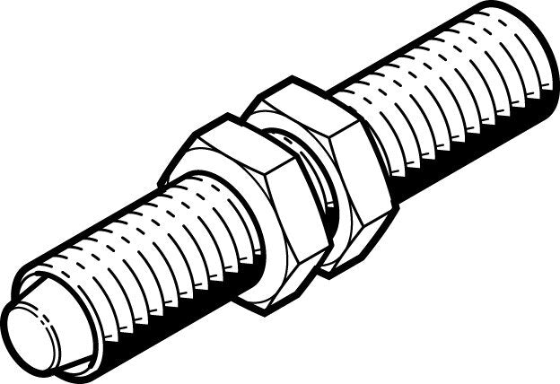 FESTO DYEF-M6-Y1 Shock absorber