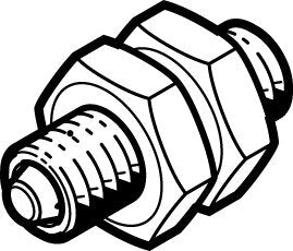 FESTO DYEF-S-M4-Y1 Shock absorber