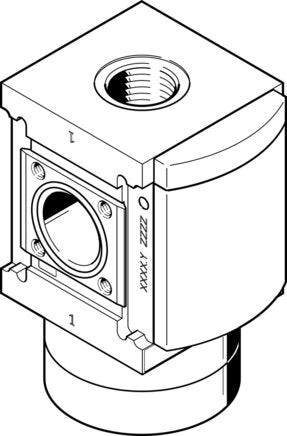 FESTO PMBL-90-HP3-E Branching module