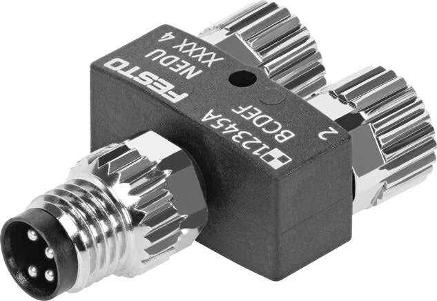 FESTO NEDY-L2R1-V1-M8G3-N-M8G4 Plug