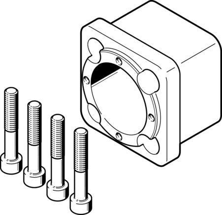 FESTO EAMK-A-D50-64B Coupling
