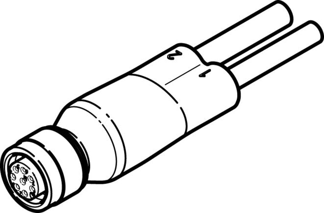 FESTO NEDU-L1R2-V9-M12G8-E-LE5-5R1-# Pressure regulator