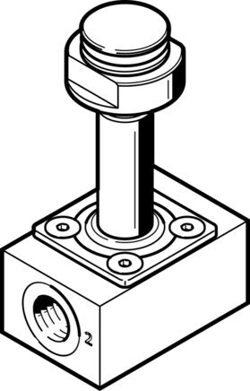 FESTO VOFD-L12T-M32-MN-G14-8-& Valve