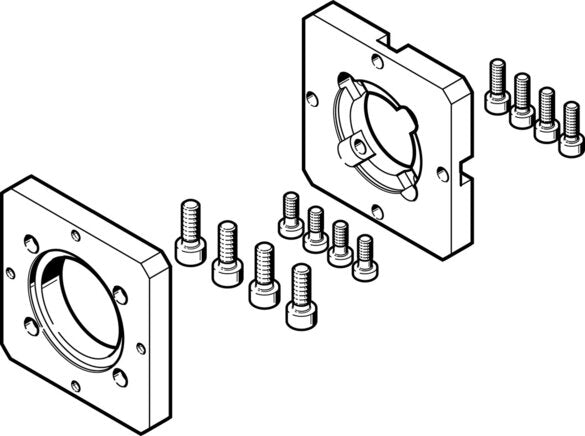 FESTO EAMF-A-38A-40G Coupling