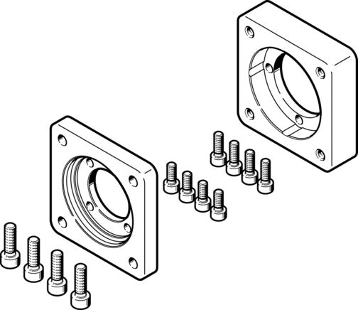 FESTO EAMF-A-44C-40G-S1 Coupling