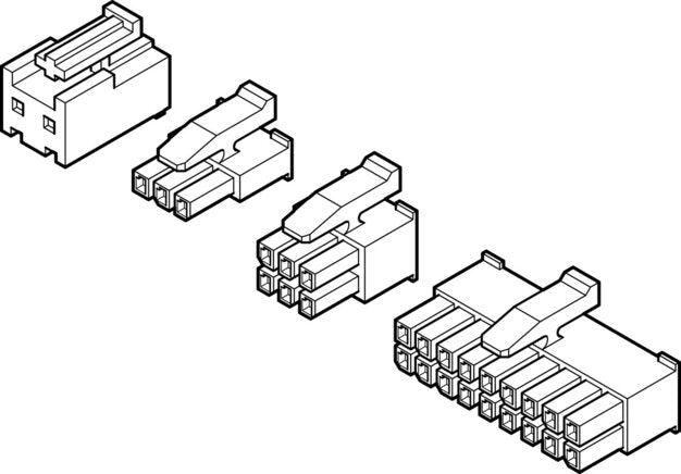 FESTO NEKM-C-21 Plug
