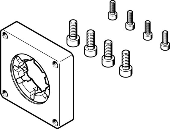 FESTO EAMF-A-44A/B/C-67A-S1 Coupling