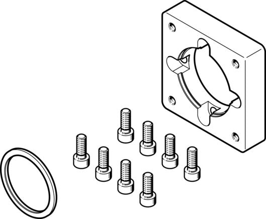 FESTO EAMF-A-64A/B-67A-S1 Coupling