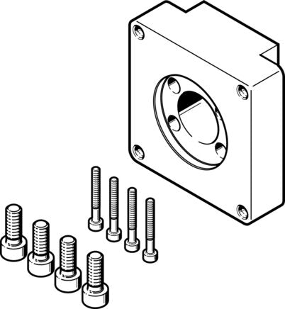 FESTO EAMF-A-L27-67A Motor flange
