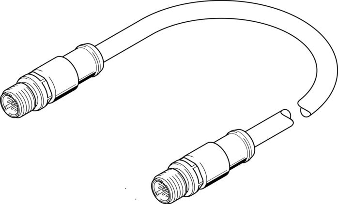FESTO NEBS-SM12G12-E-0.3-N-M1& Plug