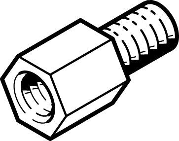 FESTO NEAU-TA-M35-U4 Threaded sleeve