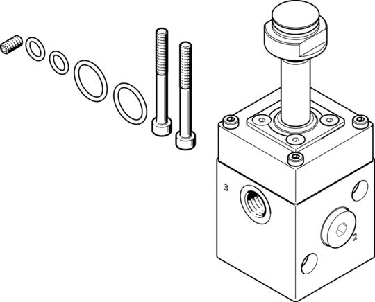 FESTO VOFC-LT-M32C-MC-FGP14-F& Valve