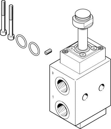 FESTO VOFC-LT-M32C-M-FG12-F19 Valve