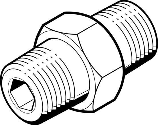 FESTO ESK-1/4-1/4 Double nipple