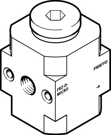 FESTO FRZ-D-MIDI Distributor block