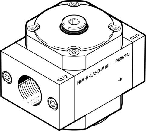 FESTO FRM-H-1/8-D-MINI Branching module