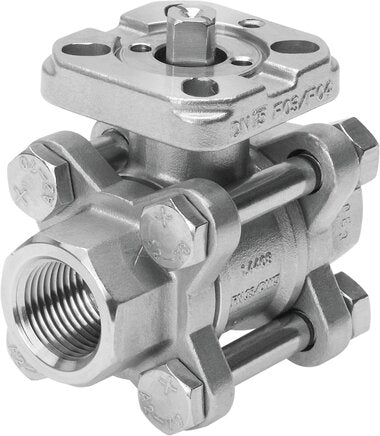 FESTO VZBA-1/4"-GG-63-T-22-F0304-V4# Ball valve