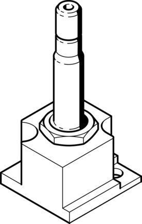 FESTO CPM-1/2-FH Solenoid plate