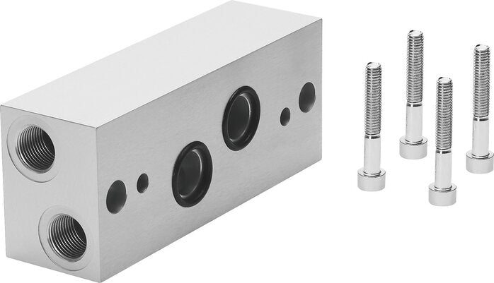 FESTO NAW-1/4-1E-ISO 90° connection plate