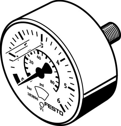 FESTO MA-23-6-R1/8 Pressure gauge