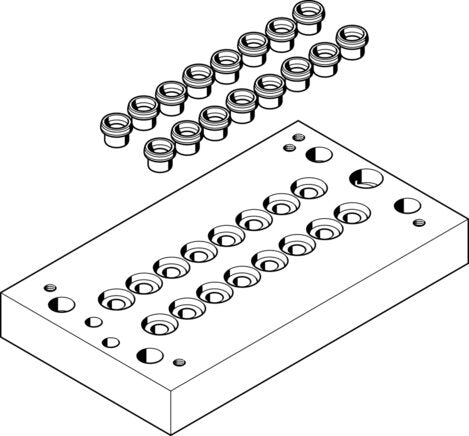 FESTO CPV14-VI-P8-1/8 Plug