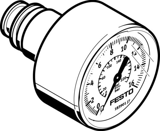 FESTO PAGN-26-16-P10 Pressure gauge
