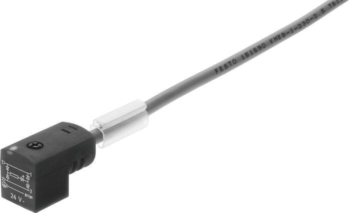FESTO KME-1-24-10-LED Plug socket