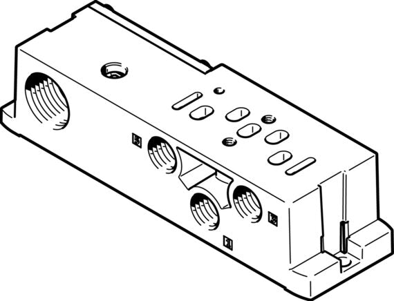 FESTO VABS-S4-1S-G14-B-K2 Sub-base