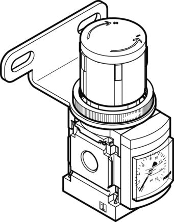 FESTO MS4-LR-1/8-D6-WR Pressure regulator