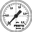 FESTO MA-50-2,5-1/4-EN Pressure gauge