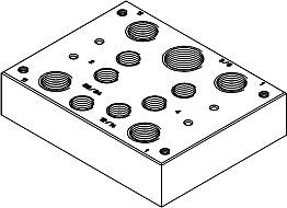FESTO CPV10-VI-P2-M7 Plug
