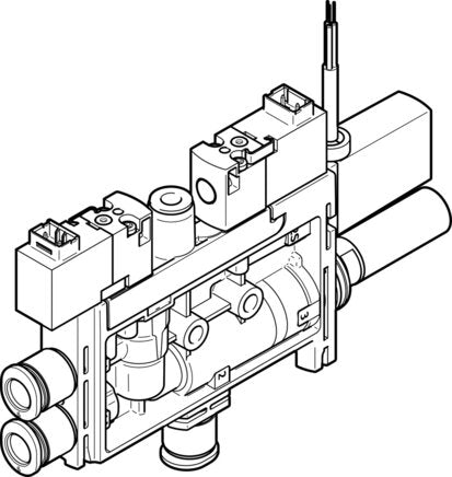 FESTO OVEL-7-H-15-PQ-VQ4-UA-C-A-B2P# Pressure sensor